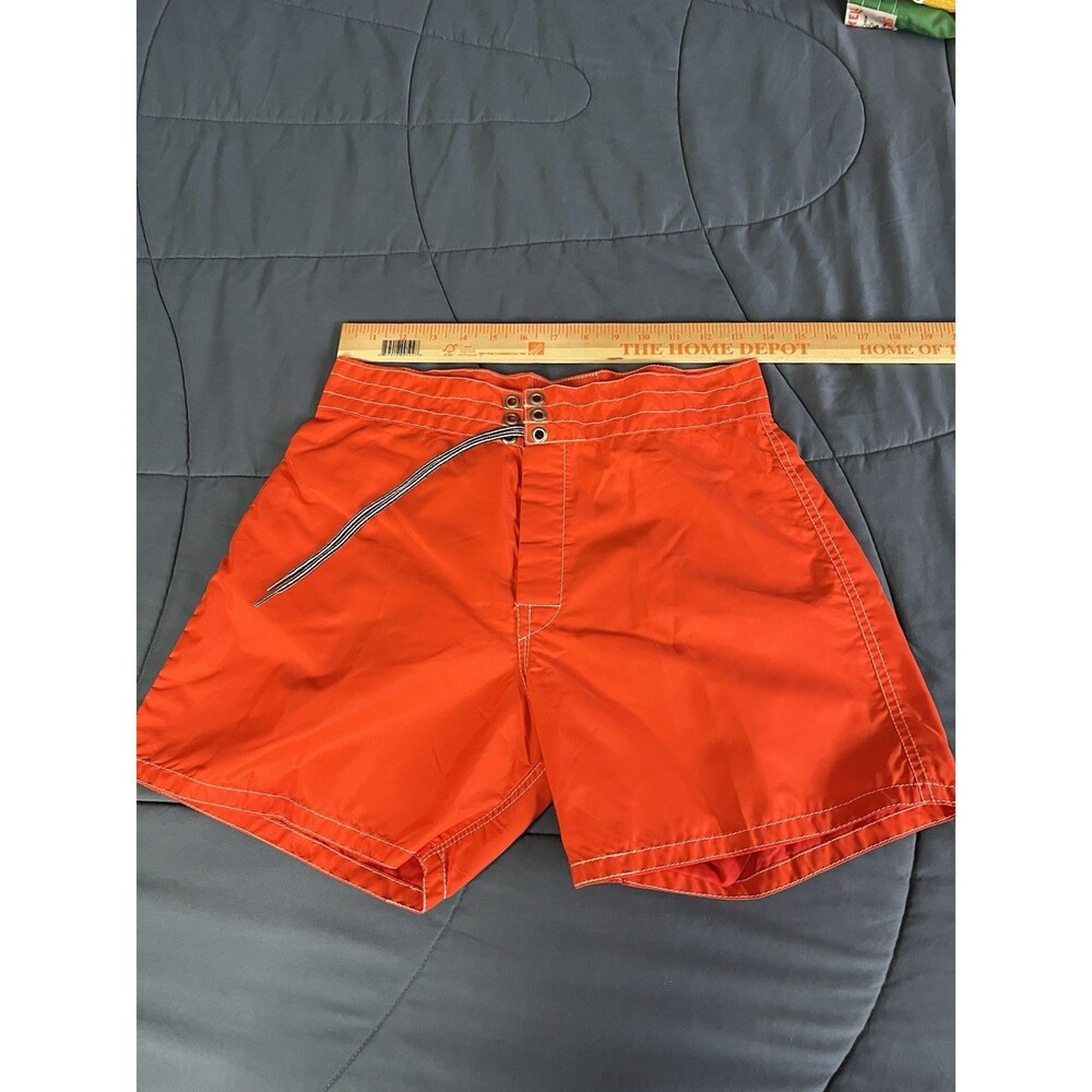 Birdwell Beach Britches Board Shorts Swim Trunks Orange NOS Men 29 New